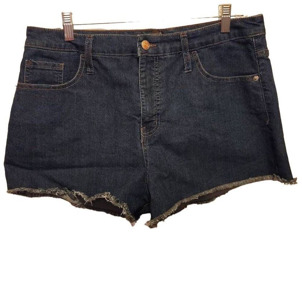 Wild‎ Fable Cut Off Denim Shorts Blue Women's Size 14